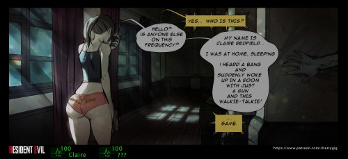 Сherry-gig - Resident Evil interactive comic (ongoing) Porn Comics