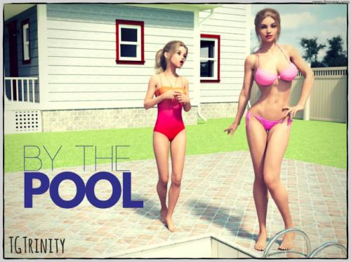 TGTrinity - By The Pool 3D Porn Comic