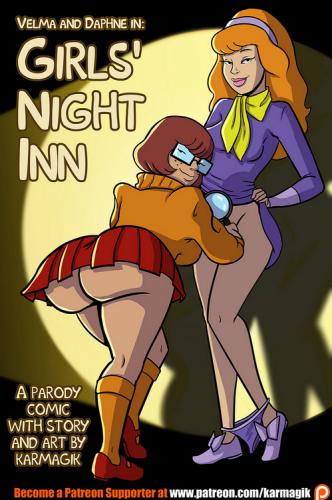 Karmagik - Velma and Daphne in: Girls' Night Inn Porn Comics