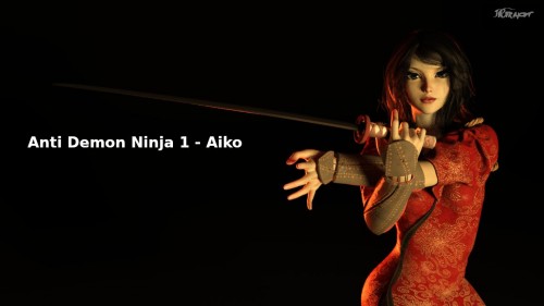 TRTraider - Anti-Demon Ninja Aiko 1 - Preview 3D Porn Comic