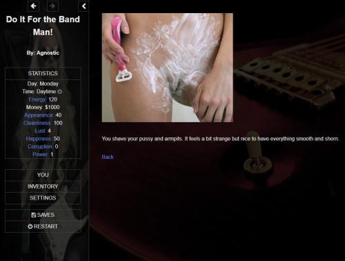 Do it for the band Man 0.3.7 by Agnostic Porn Game