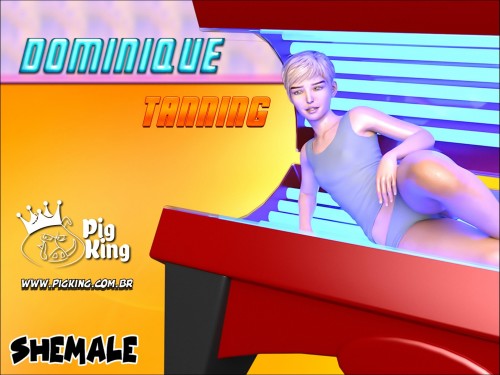 Pig King - Dominique Tanning 3D Porn Comic