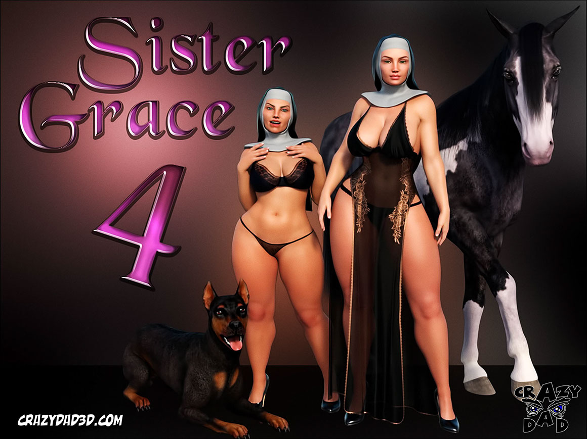 CrazyDad - Sister Grace 4 3D Porn Comic