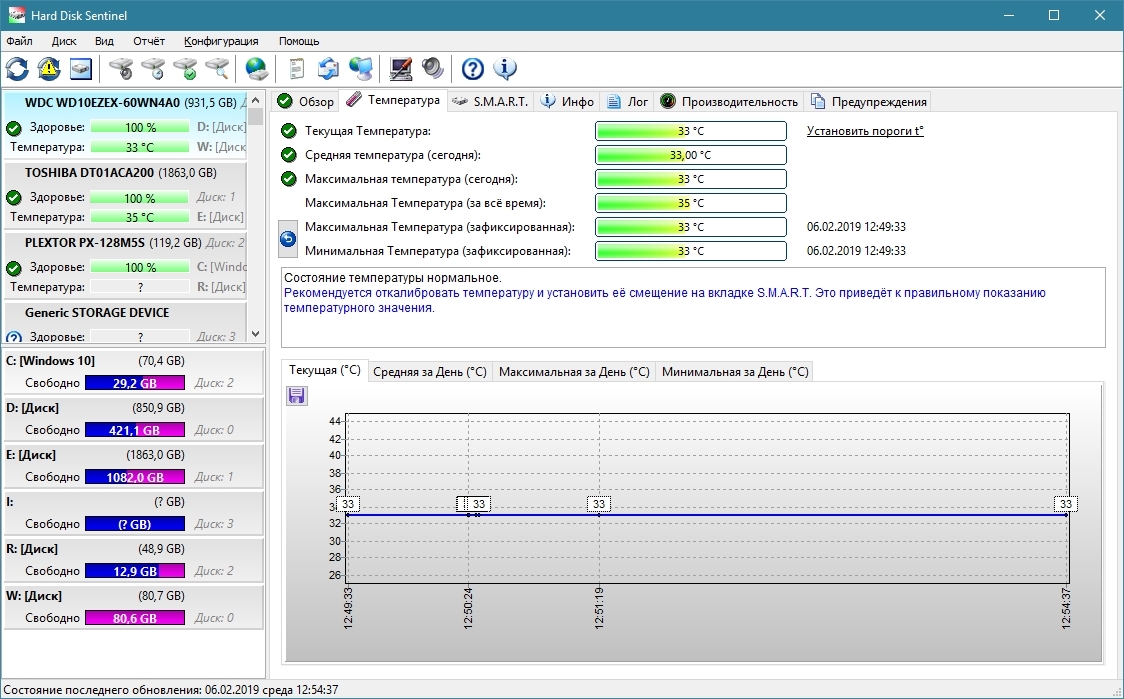 Hard disk sentinel