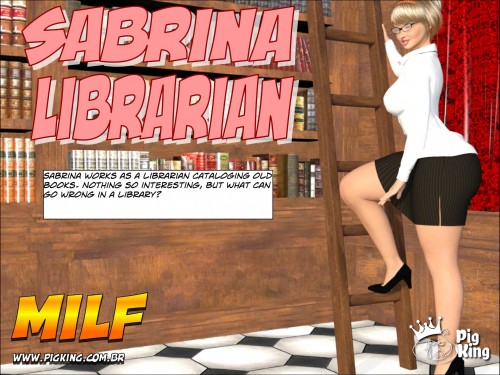 PigKing - Sabrina Librarian 3D Porn Comic