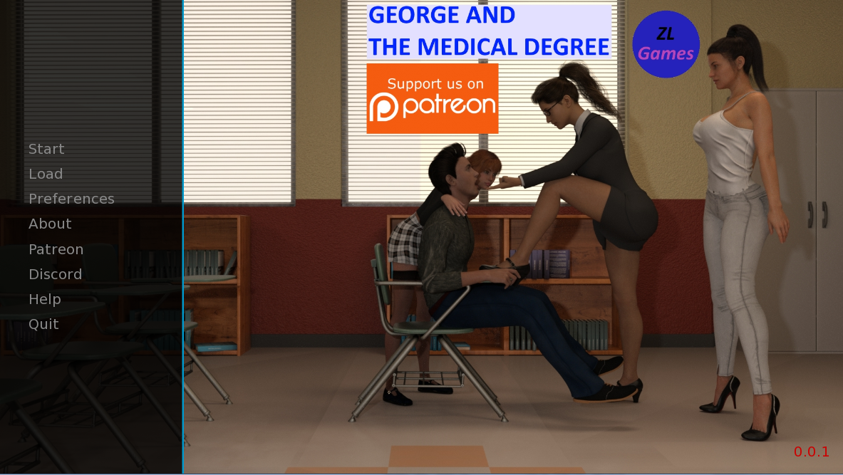 George and the Medical Degree - Version 0.0.8 + Compressed Version by ZL-Games Win/Mac/Android Porn Game