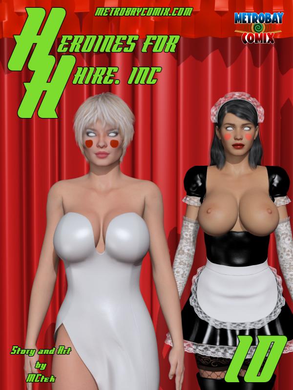 Metrobay Comix - Heroines For Hire 1-19 3D Porn Comic