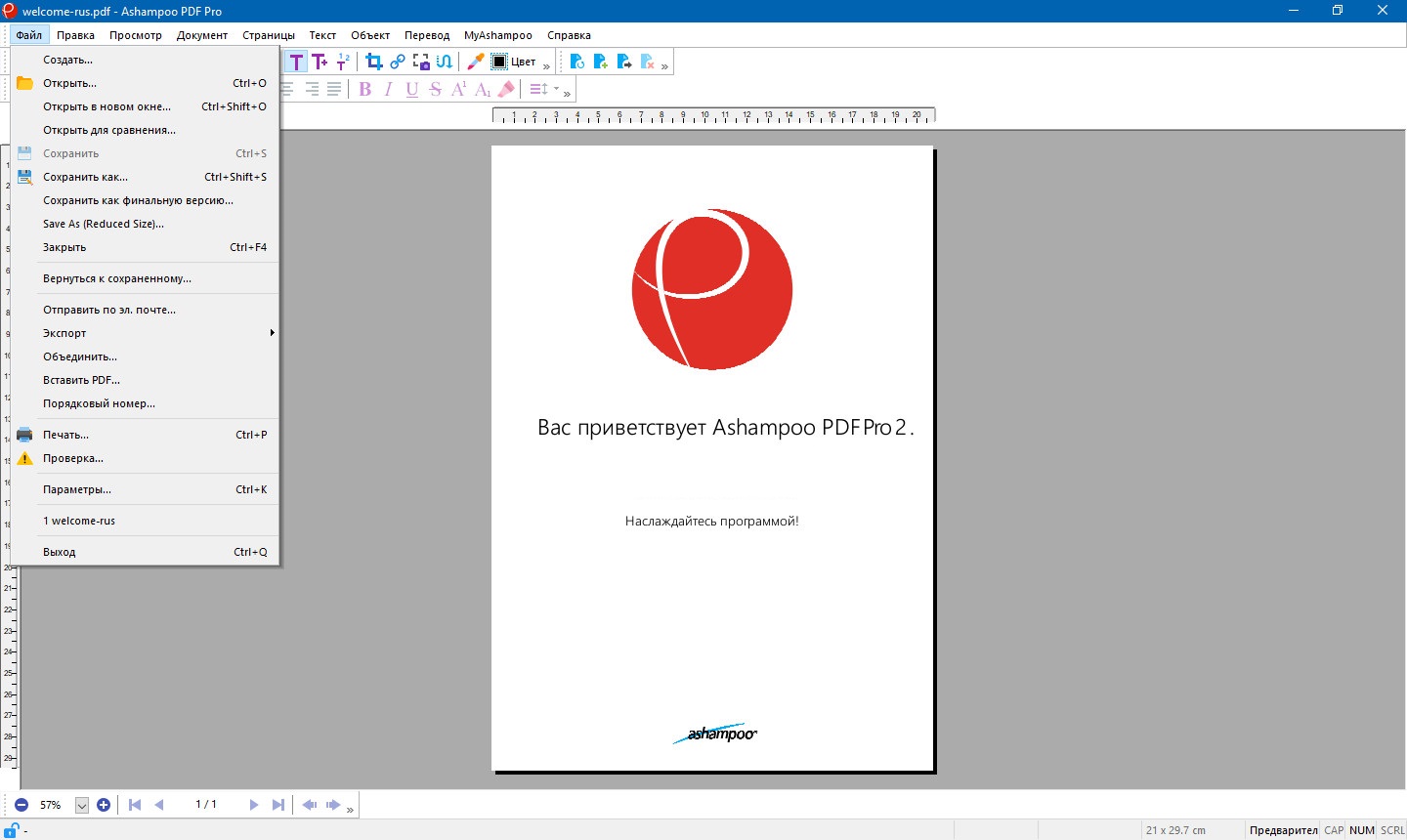 Ashampoo pdf Pro