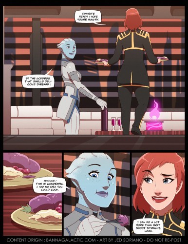 Seriojainc - Mass Effect - Dinner Date Porn Comics